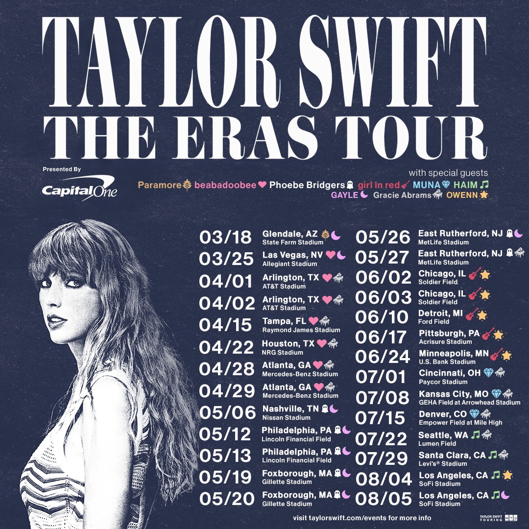 Taylor Swift Announces “The Eras Tour” Mix 92.9 Your Life, Your