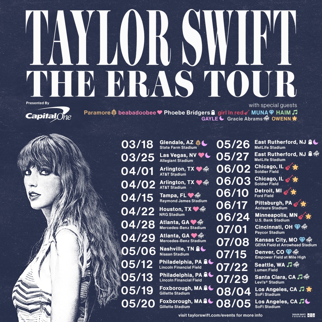 Taylor Swift Announces The Eras Tour Mix 92 9 Your Life Your 